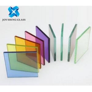 China Colored Laminated Building Glass, Stained Reflective Laminated Glass Sheet supplier