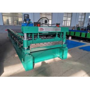 China Hydraulic 5.5kw Corrugated Iron Making Machine 50HZ Glazed Tile Forming Equipment supplier