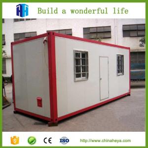 China ready made steel frame shipping container van house for sale rent philippines supplier