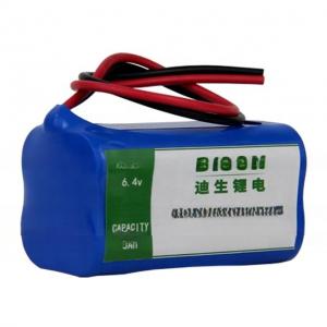 6.4v 3.0Ah LiFePo4 Battery Pack for Solar Energy Storage Chargeable and LFP Anode