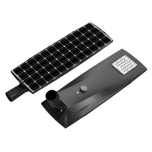 China Solar LED Street Lighting Integrated Microwave sensor LED Solar Street Light supplier
