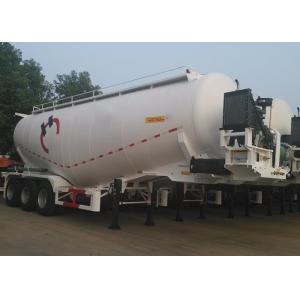 China 3 Axles Dry Bulk Pneumatic Tank Trailers For Bulk Cement Powder 59000L Volume wholesale