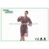 China Robe longue jetable femelle de kimono de Brown, peignoirs jetables wholesale