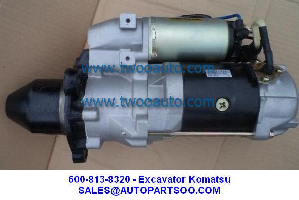 Komatsu Pc 400 Starter Motor 600 813 600 813 10 098 601 4211 For Sale Starter Motor Manufacturer From China