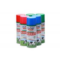 China Colorful Harmless Animal Spray Paint , Waterproof Construction Marking Paint on sale