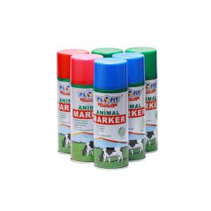 Colorful Harmless Animal Spray Paint , Waterproof Construction Marking Paint