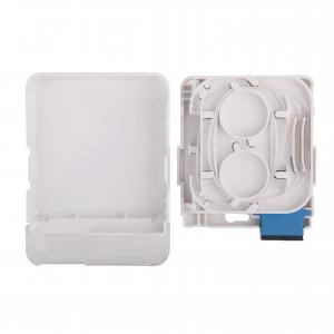 China SC Duplex FTTH Fiber Optic Termination Box Wall Outlet Optical Terminal Box Socket supplier