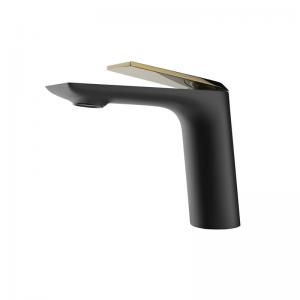 China AMP1145H Wash Basin Toilet Mixer Tap Matte Black Polished Surface Finish supplier