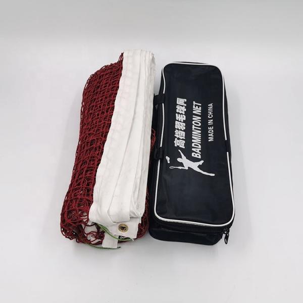 Durable Polyester Thread Portable Badminton Net Set Binding