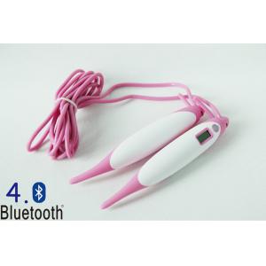 China Bluetooth 4.0 Skip Smart Jump Rope Quantum Health Analyzer With Black And Pink supplier