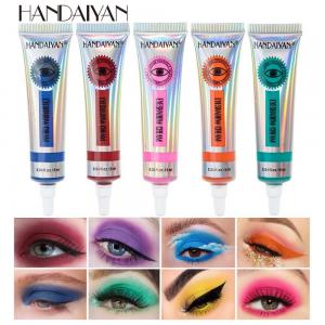 Metallic Face Makeup Cosmetics 12 Colors Waterproof Makeup Eyeshadow