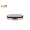 Pink Round Empty Compact Powder Case Colorful Custom For Cosmetic Makeup