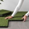 China Fire Resistant Leisure Artificial Landscape Grass 15mm Height wholesale