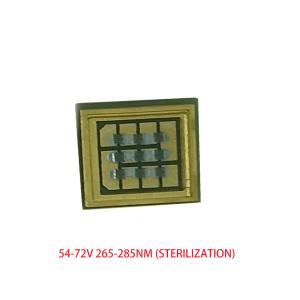 China Mazorca UVC UVC ultravioleta LED del microprocesador 54-72V del esterilizador 100mA 10W LED supplier