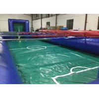 China Huge Colourful Inflatable Football Games adult inflatable table football game for outdoor games on sale