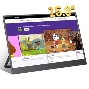 China Interface USB/HDMI Moniteur LCD de 15,6 pouces 1920X1080 Moniteur tactile 300Cd/M2 wholesale