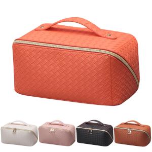 Fashion  PU Leather cosmetic Tote Bags