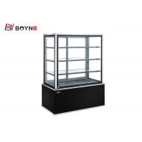 China Floor Standing Straight Bread Display Counter 4 Layer Marble Base High Efficiency on sale