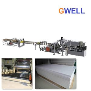 8mm Thick PMMA ABS Sheet Extrusion Line 600 - 800KG/H