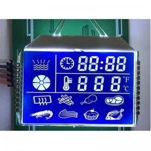 China Graphic LCD Display Module With Content 8 Numbers 2 Radix Point 56 Prompts supplier