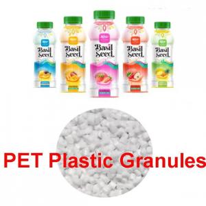 Transparent Pet Bottle Granules Juice Bottle Polyethylene Terephthalate Raw Material