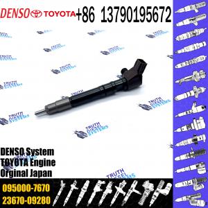 Diesel Fuel Engine Injector 095000-7670 23670-09280 For Engine High Pressure Pump Engine Injection Injector 095000-7670