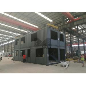 Multi Story Shipping Container Retail Store , Flexible Design Prefab Retail Shop