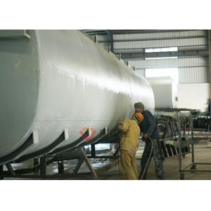 Special Vehicles Trailer Tanker Mixer Automatic Shot Blasting And Painting Line