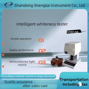 China ST001AB White board full digital calibration of flour and starch blue light whiteness detection instrument supplier