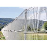 Low Carbon Steel 3d Welded Wire Fence 50x150mm Hot Dipped Galvanized