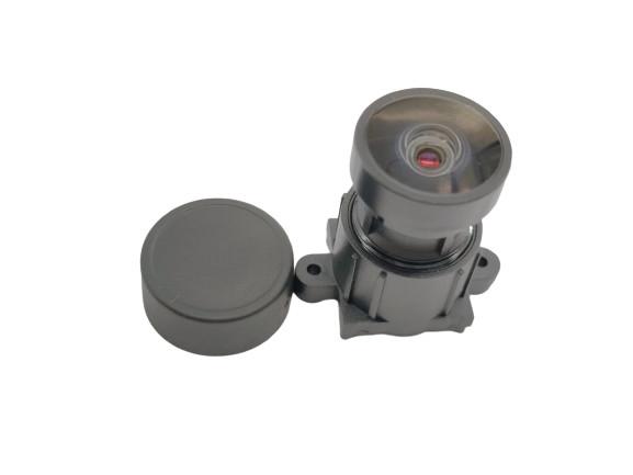 Lightweight 4MP Car Camera Lens Mechanical BFL 3.71mm 2G4P Structure