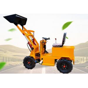 4 Wheel Drive Small Electric Loaders Mini Front End Loader Electric Wheel Loader