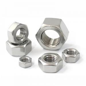 China Metric Stainless Steel Hex Nut M16 M28 M30 M12 M26 M40 SS304 SS316 Hexagon Head Nut supplier