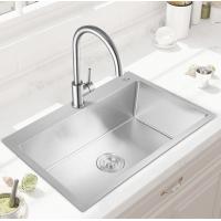 China Rectangular 27 Inch Kitchen Sink , Top Mount Workstation Sink Stainless Steel 304 Material on sale