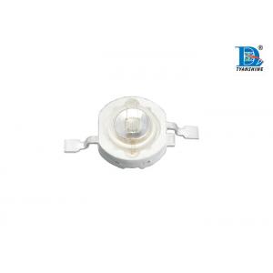 Green 3W High Power LED Diode Epistar Chip 110lm - 140lm For Entertainment Lighting