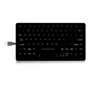 1.2kg Industrial Keyboard With Touchpad Compatible with Windows/Mac/Linux