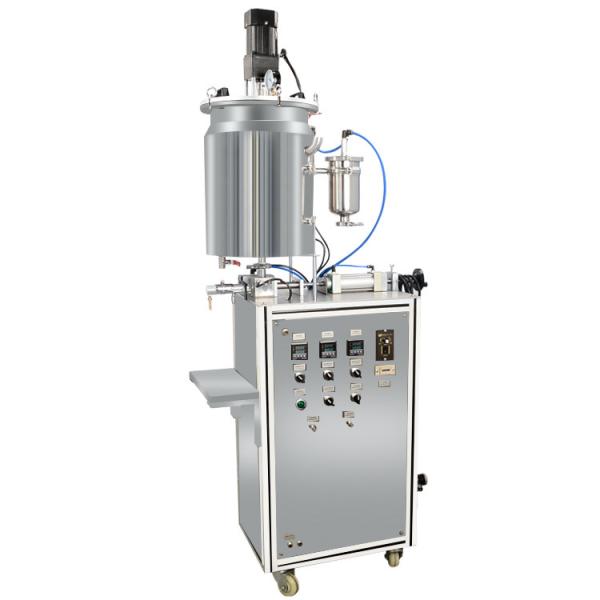 Automatic Lip Gloss Filling Machine Vertical Pressurized Lipstick Filling Machine For Quantitative Filling