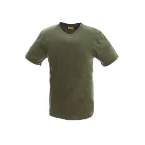 China Army green tactical wear 100% cotton T shirt military cotton fabric round neck shirt knitted men shirt supplier