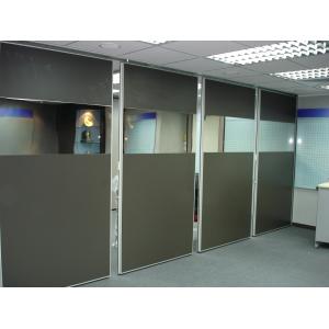 China Office Movable Partition Walls Accordion Commercial Aluminium Profile supplier