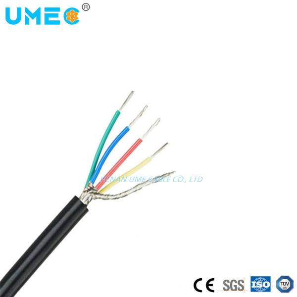 Class5 Stranded Fine Bare Copper Wire Conductor PVC Insulation Material Computer Cable