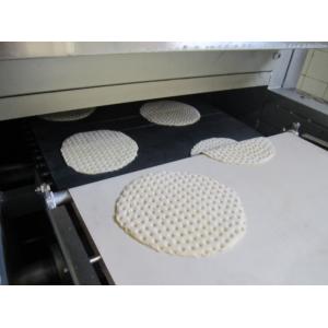 Industrial Pizza Production Line Controlled by Siemens PLC For Various Diameter Pizza Crust