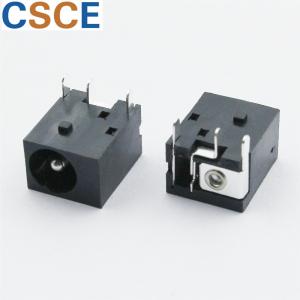 China Rated Current 0.5A DC Power Jack Connector / DC Power Connector Female Size 11.5*9.6*7mm supplier
