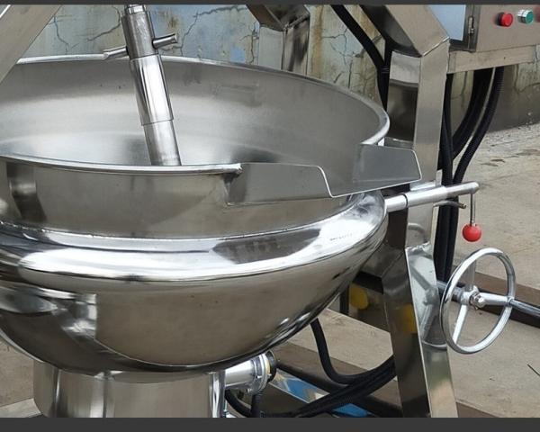 Customized Double Jacketed Kettle with Electric/Gas/Steam Heating and Planetary Mixer