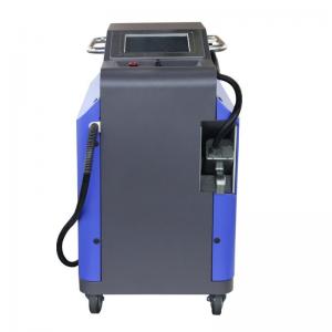 China Industrial 100w Pulsed Laser Cleaning Machine Forced Air Cooling System supplier