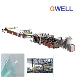 PC Solar Film Production Line PC Transparent Plastic Sheet Extrusion Machine Single Screw Extruder