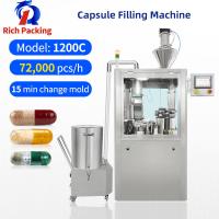 China Automatic Powder Pill Gel Capsule Filling Machine , Medicine Capsule Making Machine on sale