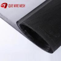 China 18x16 Mesh 0.28mm Stainless Steel Insect Mesh Roll Black Coated on sale