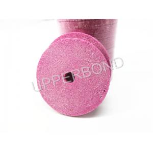 China Pink Abrasive Disc Grinding Wheel For Tobacco Making Machine supplier