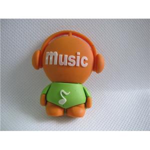 Customizing OEM music boy PVC usb flash drive 16Gb