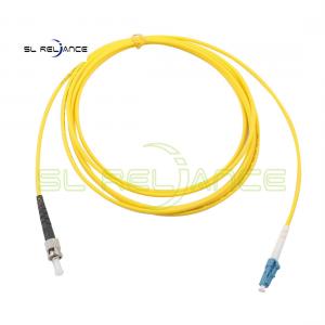 China 1m 2m 3m Fc To Lc Fiber Patch Cord Optical Fiber Jumper PVC Material supplier